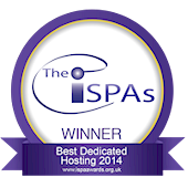The ISPAs 2014 - Winner - Best Dedicated Hosting